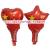 Super bright flag aluminum foil inflatable cheer stick competition bar party annual event inflator stick cheer stick