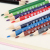 New Mushroom Bottle 18 Color Lead Children's Drawing Pencil Set Short Triangle Pole Color Pencil Box