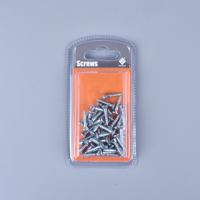 Daily hardware fasteners double bubble shell packing a variety of specifications flat head wood screws