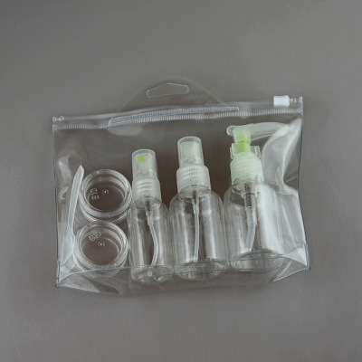 High quality portable travel cosmetics bottles set travel set bottle manufacturers wholesale