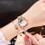 New personality crystal face small lady belt fashion student watches