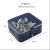 One Product Dropshipping Double-Layer Jewelry Box Women's European-Style Jewelry Storage Box Earrings Wedding and Birthday Gift Ring Box