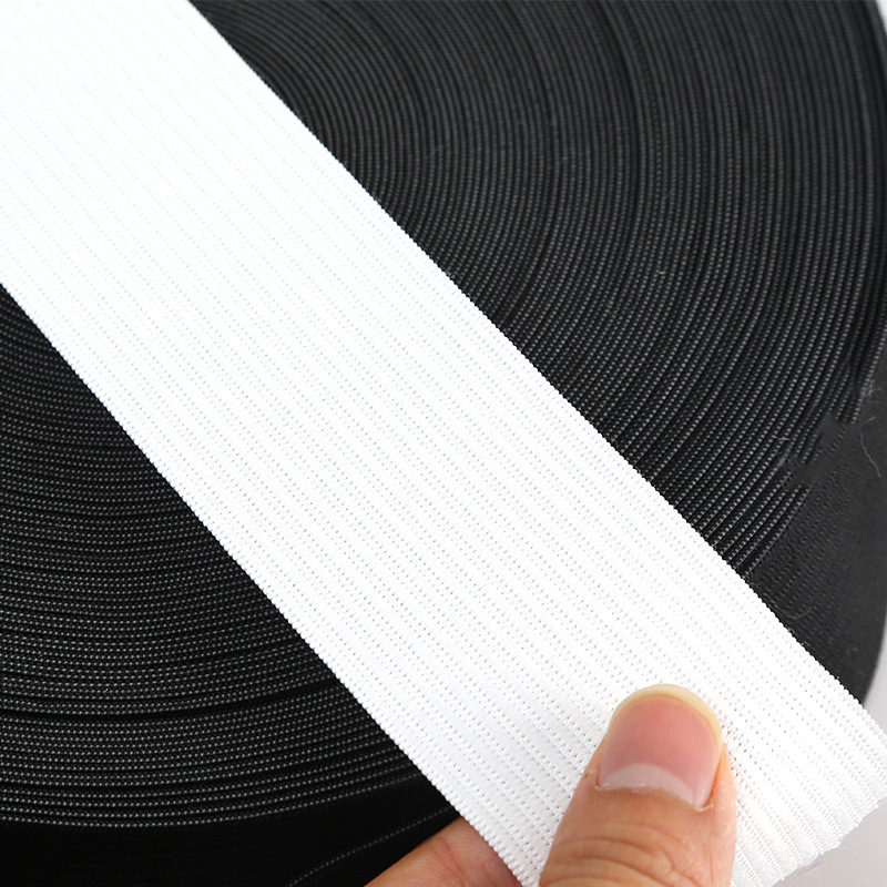 厂家直销1cm-5cm松紧带服装辅料松紧钩编机松紧薄中厚加厚现货