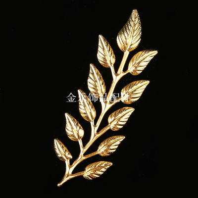 Ornament Accessories Antique Style Metal Leaf Wilhelmy DIY Hairpin Bride in Ancient Costume Headdress Tassel Buyao