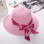 New Raffia Knitted Straw Hat Spring/Summer Female CAP Beach Hat Sun-Proof Sun Hat Outdoor Tourist Hat