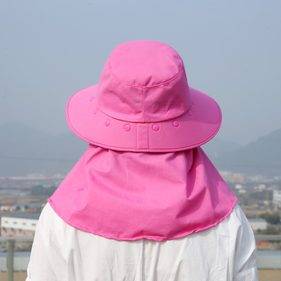 New Tea Picking Hat Spring and Summer Hat Huian Hat Sun Hat Outdoor Cycling Hat Yiwu Wholesale Detachable