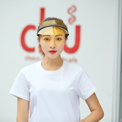 New Fashion Traveling-Cap Outdoor Sun Protection Running Couple Sun Hat Topless Hat Korean UV Protection Hat Factory