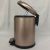 Color Pedal Slow down Stainless Steel Trash Can, Frosted Surface Hotel Household