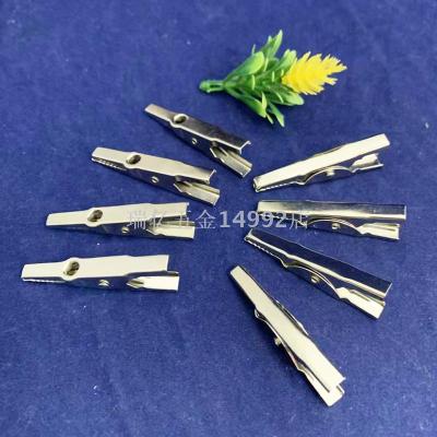 44mm Medium and High Grade Crocodile Clip, Battery Clip, Metal Clip, Nickel Color Crocodile Clip Good Quality Fast Delivery