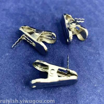 Professional Wholesale Small Crocodile Clip Wholesale Classic Christmas Tree Clip Metal Christmas Clip