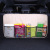 Car Rear Seat Organizer Leather Oxford Cloth Car Trunk Storage Bag Car Rear Storage