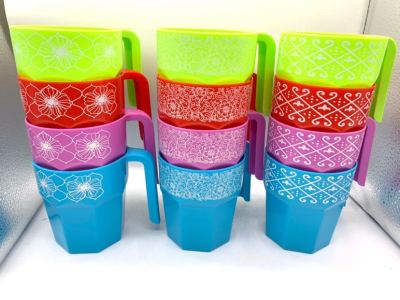 789 Printing Cup Plastic Cup Printing Handle Cup Plastic Cup