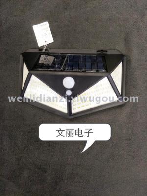 Solar induction lamp, LED induction lamp, human body induction lamp, triangle induction lamp