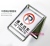 Hongxiang stainless steel stop sign do not park for special parking Spaces