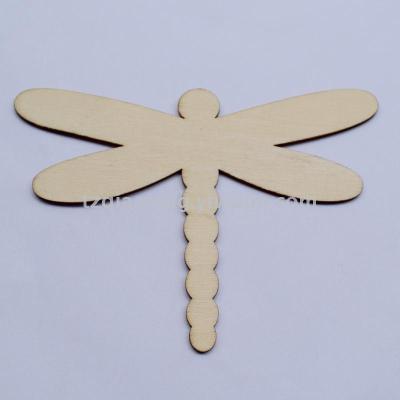 DIY woodcut woodcut dragonfly woodcut craft DIY accessories