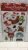 Christmas Santa Claus holiday decoration  wooden PVC decoration paste 3D decoration stickers