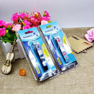 Nail clippers set of carbon steel nail clippers nail clippers covering printing manicure nail tool 211