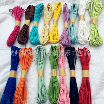 3.5mm Color Thick Paper Rope Toy Rope Bandage Rope DIY Handmade Material 10 M