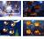  LED Christmas Lights Animation Film Projector Lamp Waterproof Garden Lawn Lamp Anime Colorful Rotating Lights Party Acc