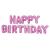 16 \"birthday set balloon web celebrity English letter set decorative supplies aluminum film balloon holiday supplies