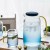 Marble Series Cold Water Bottle Heat-Resistant Thickening Glass Large Capacity Juice Pot Water Pitcher Household Drinking Cup Set