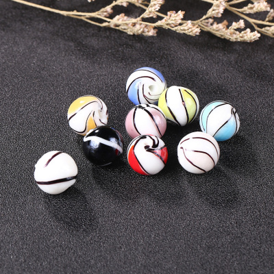 Cross-border new Japanese colored glass beads DIY bracelet hairpin sweater chain accessories wholesale