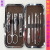 The Source price, factory direct sales zhikang stainless steel 9 - piece nail clippers set nail gift advertising promotion