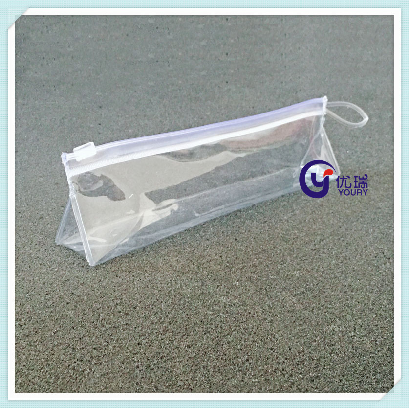 优质精美透明PVC牙膏袋 三角式立体PVC电压包装袋 塑料薄膜PVC袋
