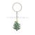 Creative Christmas tree key chain pendant Christmas gifts cute girls bag pendant promotional gifts