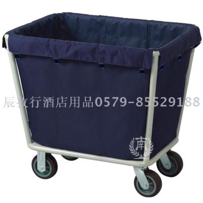 Southern C- 40 Tapered Stainless Steel Linen Car Housekeeping Carts Dirty Laundry Collection Car Laundry Room Cleaning Trolley