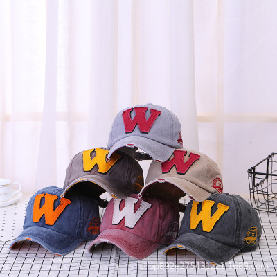 Europe and the United States new version of the Korean version of the tide baseball cap women's summer hat W hat to make old cap spot