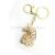 Korean Creative Drip Rhinestone Unicorn Keychain Cute Girls' Bags Ornaments Custom Wholesale