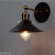 Retro American Black Dress Wrought Iron Industrial Style Dining Room/Living Room Stair Attic Wall Lamp