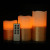 Colorful LED simulation candle 18 key remote control candle creative electronic candle LED candle lamp