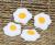 Resin imitation Fried egg egg accessories DIY resin egg brooch hair accessories