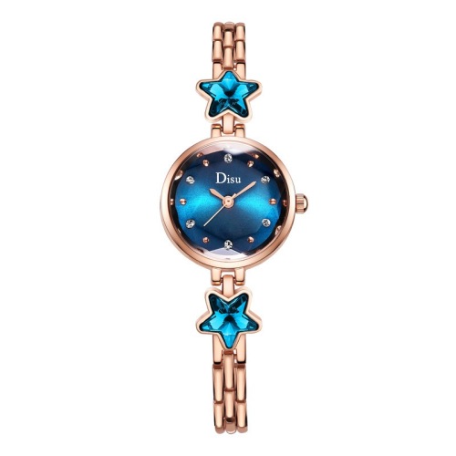 Disu Watch Female Ins Harajuku Style Girl Korean Style Simple Bracelet Watch Trendy Five-Pointed Star Quartz Watch Wholesale