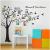 Wholesale Removable Black Photo Tree Photo Frame Wall Stickers Living Room And Bedroom Background Decorative Wall Sticker