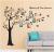 Wholesale Removable Black Photo Tree Photo Frame Wall Stickers Living Room And Bedroom Background Decorative Wall Sticker