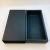 Manufacturers direct black card paper drawer packaging box five flower bouquet packaging box custom gift box paper