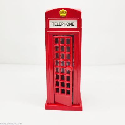 British telephone booth 8CM high pencil sharpener London souvenir gift manufacturers display