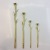 Gold leaf rose rod 24k Gold leaf carnation flower rod 24k Gold rod plating manufacturers direct sales