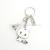 Creative Hot Sale French Kitten Tourist Souvenir Keychain Gift Factory Direct Sales Wholesale Graphic Customization