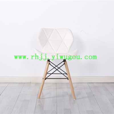Imus coffee chair plastic back dining chair Nordic hotel chair creative conference office chair