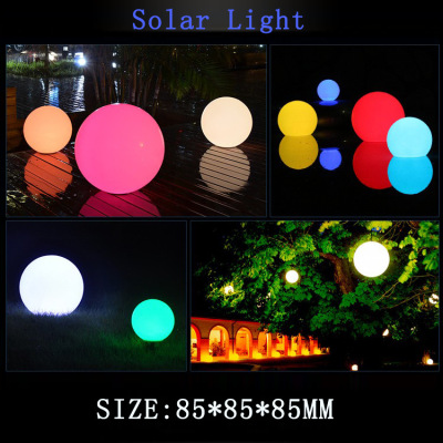 Manufacturers sell solar energy floating floating lights floating lights color change white light