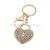 Factory Direct Sales Fashion Pendant Small Gift Heart-Shape Lock Rhinestone Keychain Creative Bag Buckle Car Accessories