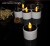 Wholesale amazon go solar candle lamp festival candle yellow lamp electronic multi - color lamp