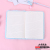 2019 new plush heart pattern student class notebook exercise book private diary