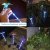 New solar garden lights LED pole lights outdoor garden lights