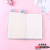 Cute cartoon cat head plush notepad creative scrapbook girls' notebook