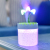 2019 New Landscape Cup Humidifier Mini Colorful Light Plant Landscape Car Desktop Mute Spray Humidifier